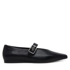Baleriny Vagabond Shoemakers. Czarne baleriny damskie Vagabond Shoemakers, bez wzorów, bez obcasa. Za 289.99 zł.
