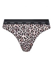 Guess Figi brazylijskie O5RE25 KCOJ0 Beżowy. Brązowe figi damskie Guess, l, z aplikacjami, z syntetyku. Za 139.99 zł.