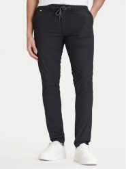 Jack & Jones Chinosy Marco 12293491 Czarny Slim Fit. Czarne eleganckie spodnie męskie Jack & Jones, m, bez wzorów, z bawełny. Za 189.99 zł.