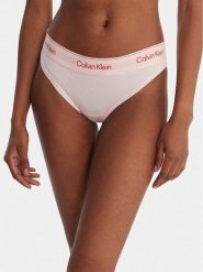 Calvin Klein Underwear Stringi LV00QF8518 Różowy. Czerwone stringi damskie Calvin Klein Underwear, m, bez wzorów, z bawełny. Za 99.99 zł.