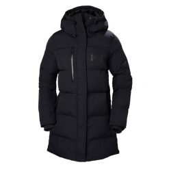 Parka damska Helly Hansen adore puffy. Czarne kurtki damskie Helly Hansen, bez wzorów, eleganckie, bez kaptura. W wyprzedaży za 1,246.10 zł.