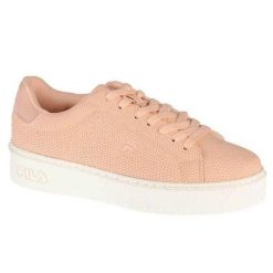 Trampki Damskie Crosscourt Altezza. Czerwone trampki i tenisówki damskie Fila, bez wzorów, z gumy, bez zapięcia. Za 250.99 zł.