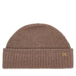 Czapka Marciano Guess. Brązowe czapki i kapelusze damskie Marciano Guess, na zimę, z aplikacjami. Za 259.99 zł.