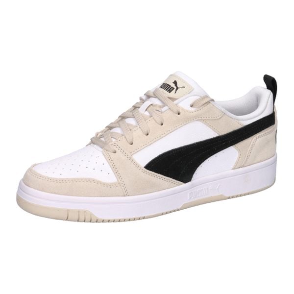 Tenisówki Puma Model Rebound V6 Low Sd Kolor Biały. Białe trampki męskie Puma, bez wzorów, z materiału, bez zapięcia. Za 282.05 zł.