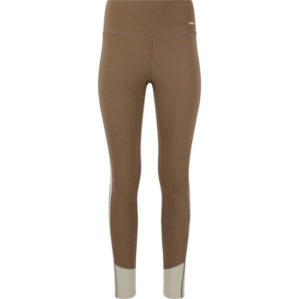 Damskie legginsy Athlecia Aspasia. Brązowe legginsy damskie Athlecia, bez wzorów. Za 169.50 zł.