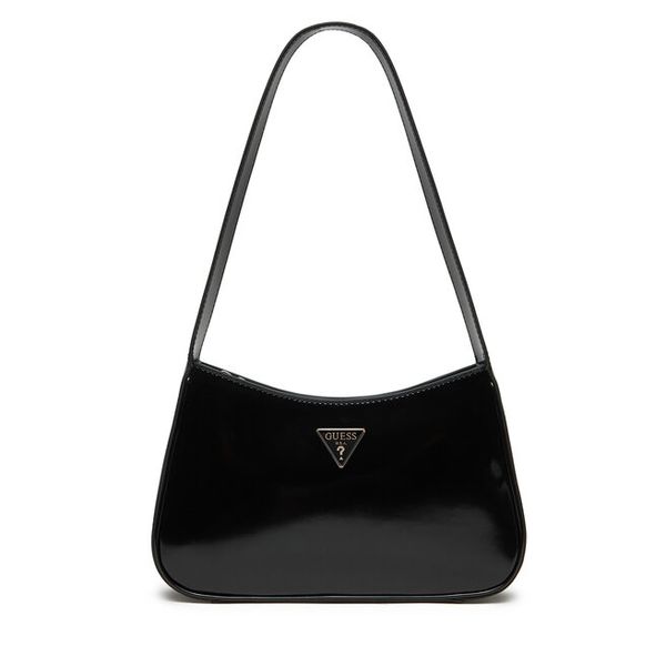 Torebka Guess. Czarne torebki do ręki damskie Guess, z aplikacjami, klasyczne, bez dodatków. Za 329.99 zł.