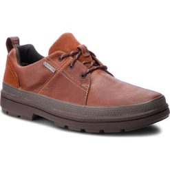 Półbuty CLARKS - Rushway Lace Gtx GORE-TEX 261355567 British Tan Leather. Półbuty na co dzień męskie marki Clarks. W wyprzedaży za 369.00 zł.