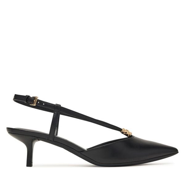 Czółenka MICHAEL Michael Kors. Czarne czółenka damskie MICHAEL Michael Kors, bez wzorów, bez obcasa, na szpilce, bez zapięcia. Za 626.99 zł.