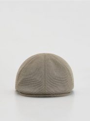 Kaszkiet w pepitkę - brązowy. Brązowe czapki i kapelusze męskie Reserved, bez wzorów. Za 79.99 zł.