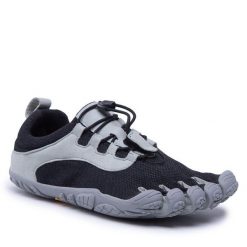 Buty do biegania Vibram Fivefingers. Czarne obuwie sportowe damskie Vibram Fivefingers, bez wzorów, do biegania, vibram fivefingers. Za 329.99 zł.