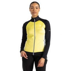 Bluza turystyczna damska Elation II szybkoschnąca. Czarne bluzy damskie Dare 2b, bez wzorów, z polaru, bez kaptura, trekkingowe. Za 119.99 zł.