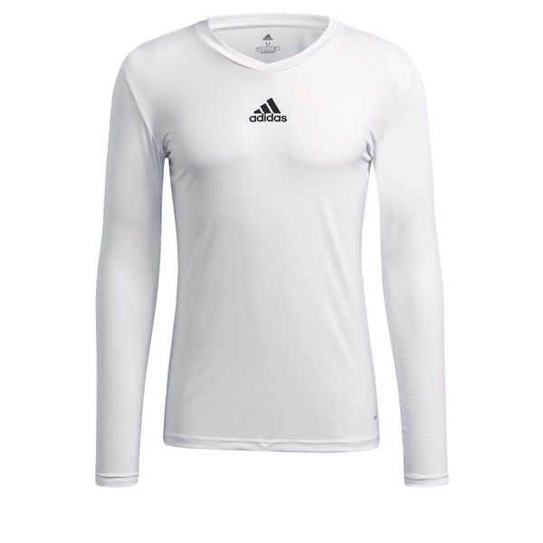 Koszulka piłkarska męska adidas Team Base Tee. Białe koszulki sportowe męskie Adidas, l, bez wzorów, z dzianiny, bez kołnierzyka, bez ramiączek, na fitness i siłownię. Za 62.99 zł.