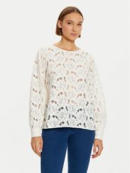 Fransa Bluzka Bonni 20614130 Écru Regular Fit. Bluzki damskie Fransa, s, bez wzorów, z syntetyku, bez kołnierzyka, bez ramiączek. Za 139.99 zł.