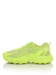 Plein Sport Sneakersy SAFS USC0931 STE003N Żółty. Żółte buty sportowe męskie Plein Sport, z materiału, bez zapięcia. Za 760.99 zł.