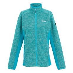 Damska Bluza Polarowa Highton IV Z Pełnym Zamkiem Błyskawicznym. Niebieskie bluzy sportowe damskie Regatta, l, bez wzorów, z polaru, bez kaptura, trekkingowe. Za 70.99 zł.