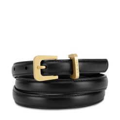 Pasek Damski GINO ROSSI. Czarne paski damskie Gino Rossi, bez wzorów. Za 99.99 zł.