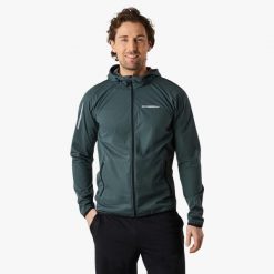Kurtka do biegania męska Swedemount Ultra Light Running Jacket wiatroszczelna. Czarne kurtki męskie SWEDEMOUNT, m, bez wzorów, z materiału, do biegania. Za 329.99 zł.