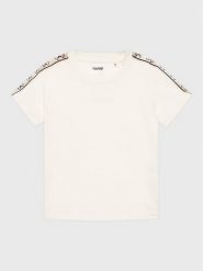 Guess T-Shirt J3RI47 I3Z14 Écru Regular Fit. T-shirty i topy dla dziewczynek Guess, z aplikacjami, z bawełny, bez ramiączek. Za 119.99 zł.
