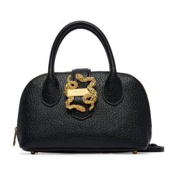 Torebka Just Cavalli. Czarne torebki do ręki damskie Just Cavalli, bez wzorów, klasyczne, bez dodatków. Za 829.99 zł.