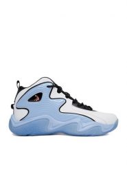 SHAQ Buty do koszykówki EO-DEVASTATOR 3.0 AQ95078M-WL Niebieski jasny. Niebieskie buty sportowe męskie Shaq, ze skóry, bez zapięcia, do koszykówki. Za 349.99 zł.