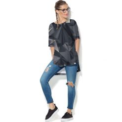 Colour Pleasure Koszulka CP-033 248 grafitowa r. uniwersalny. T-shirty damskie marki Colour Pleasure. Za 76.57 zł.