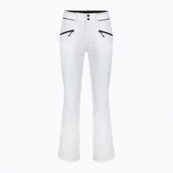 Spodnie narciarskie damskie BOGNER FIRE+ICE Nessa-T. Białe spodnie materiałowe damskie s, bez wzorów, z elastanu. Za 1,429.00 zł.