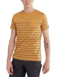 T-shirt męski Fundango Jaggy Pocket z krótkim rękawem. Żółte t-shirty męskie Fundango, m, bez wzorów, z bawełny, sportowe, bez kołnierzyka. Za 149.00 zł.