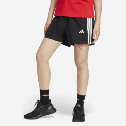Spodenki fitness damskie ADIDAS. Szorty sportowe damskie Adidas, l, bez wzorów, z bawełny, na fitness i siłownię. Za 139.99 zł.