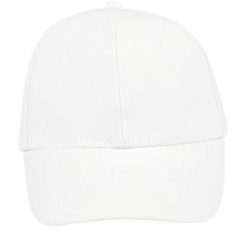 Czapka Z Daszkiem Buffalo 6 Panel. Białe czapki i kapelusze damskie SOL'S, bez wzorów. Za 29.99 zł.