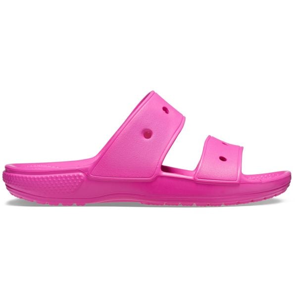 Klapki Dla Dorosłych Crocs Classic Sandal. Czerwone klapki męskie Crocs, z materiału. Za 118.99 zł.