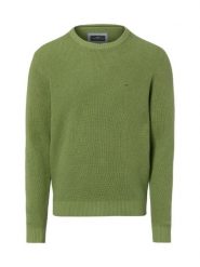 Fynch-Hatton sweter z dzianiny Mężczyźni Bawełna zielony, L. Zielone swetry przez głowę męskie Fynch-Hatton, l, bez wzorów, z bawełny, bez kołnierzyka. Za 349.95 zł.