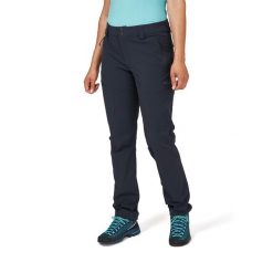 Spodnie softshellowe damskie Rab Women's Incline Pants. Niebieskie spodnie materiałowe damskie RAB, l, bez wzorów. Za 414.99 zł.