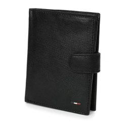 Zestaw męski skórzany premium Beltimore portfel pasek T94 : Kolory - czarny, Rozmiar pasków - r.90-105 cm. Czarne paski damskie bez wzorów. Za 137.49 zł.