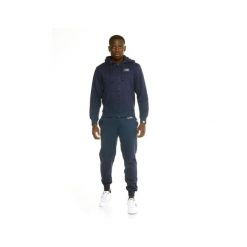 Podstawowy dres męski Leone w stylu vintage z małym logo. Niebieskie buty sportowe męskie LEONE 1947 APPAREL, z dresówki, bez zapięcia, na fitness i siłownię. Za 399.99 zł.