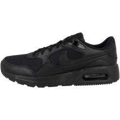 Tenisówki Nike Model Air Max Sc Aa Kolor Czarny. Czarne buty sportowe męskie Nike, bez wzorów, z materiału, casualowe, bez zapięcia. Za 524.00 zł.