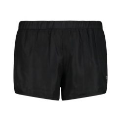 Szorty z wkładką siateczkową dla kobiet CMP. Czarne szorty sportowe damskie CMP, xs, bez wzorów, sportowe, do biegania. W wyprzedaży za 79.99 zł.