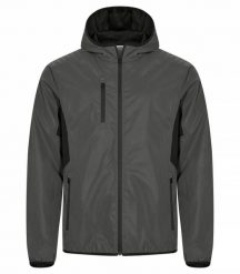 Clique Kurtka Willmar wiatrówka odblaskowa z kapturem – Reflective grey. Szare kurtki męskie CLIQUE, m, bez wzorów, z kapturem. Za 403.69 zł.