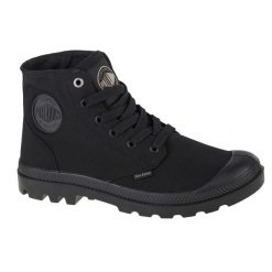Buty sportowe Sneakersy unisex, Palladium Mono Chrome. Czarne obuwie sportowe damskie Palladium, bez wzorów, z materiału, trekkingowe. Za 330.35 zł.