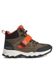 Pepe Jeans Sneakersy PBS30567 Zielony. Zielone buty sportowe chłopięce Pepe Jeans, bez wzorów, z jeansu, bez zapięcia. Za 439.99 zł.