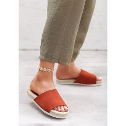Pomarańczowe Klapki Tanned. Klapki damskie Born2be. Za 29.99 zł.