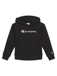 Champion Bluza 405076 Czarny Regular Fit. Czarne bluzy dla chłopców Champion, bez wzorów, z bawełny, bez ramiączek, bez kaptura. Za 129.99 zł.