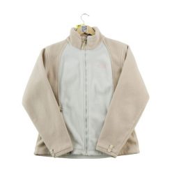 Second life - Kurtka polarowa damska z pełnym zamkiem - Stan dobry. Brązowe kurtki damskie The North Face, m, bez wzorów, z materiału, bez kaptura. Za 168.96 zł.