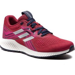 Buty adidas - Aerobounce 2 W AQ0539 Nobmar/Silvmt/Reamag. Czerwone obuwie sportowe damskie Adidas, z materiału. Za 399.00 zł.