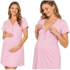 HEYO Koszula nocna ciążowa HKN006 HEYO L. Koszule nocne damskie HEYO, l, bez wzorów, moda ciążowa. Za 45.00 zł.