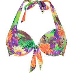 Biustonosz bikini "Hakuna Matata" ze wzorem. Bikini damskie marki Linga Dore. W wyprzedaży za 108.95 zł.