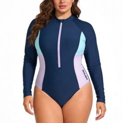 Strój kąpielowy Squba Ocean Azul Petróleo. Niebieskie kostiumy jednoczęściowe damskie Softee, xs, bez wzorów, klasyczne, do pływania. Za 211.99 zł.