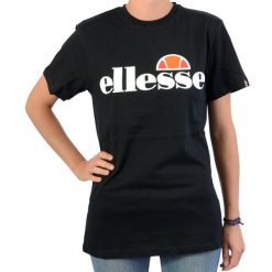 Koszulki Ellesse Model Albany Tee Kolor Czarny. Białe koszulki sportowe damskie Ellesse, s, bez wzorów, z bawełny, bez kołnierzyka, bez ramiączek, na fitness i siłownię. Za 79.34 zł.