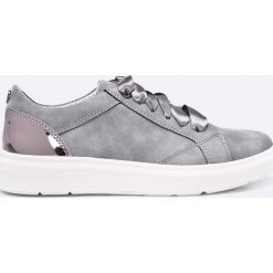 S. Oliver - Tenisówki. Szare trampki i tenisówki damskie S.Oliver, z materiału. W wyprzedaży za 159.90 zł.