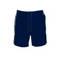 Bokserki pływackie Mężczyzna EMPORIO ARMANI CONNECTED Swimwear. Niebieskie bokserki męskie EA7, m, bez wzorów, ze skóry. Za 408.35 zł.