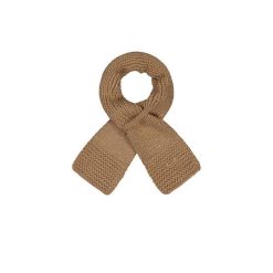 Chusta dla niemowlaka Barts Yuma. Brązowe szaliki dla dzieci Barts, bez wzorów. Za 148.50 zł.